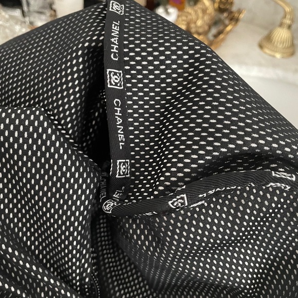 Chanel Black Vinyl & Mesh Sports Lined Duffle Bag - Picture 6 of 7